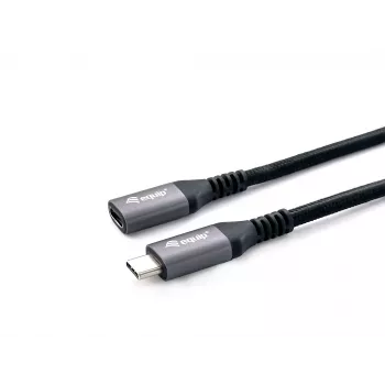 Equip USB 3.2 Gen 2 C-C-Verlängerungskabel, M/F, 1,0 m, 4K/60Hz, 10 Gbit/s