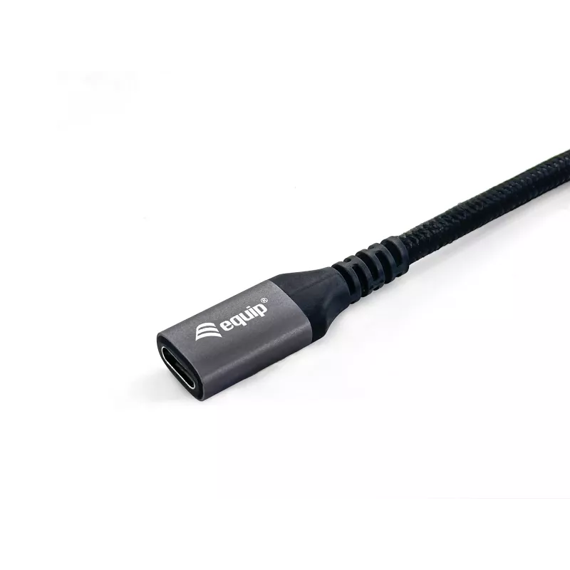 Equip USB 3.2 Gen 2 C-C-Verlängerungskabel, M/F, 1,0 m, 4K/60Hz, 10 Gbit/s