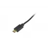 Equip USB 2.0 C auf C 90° abgewinkeltes Spiralkabel M/M 1 m Schwarz