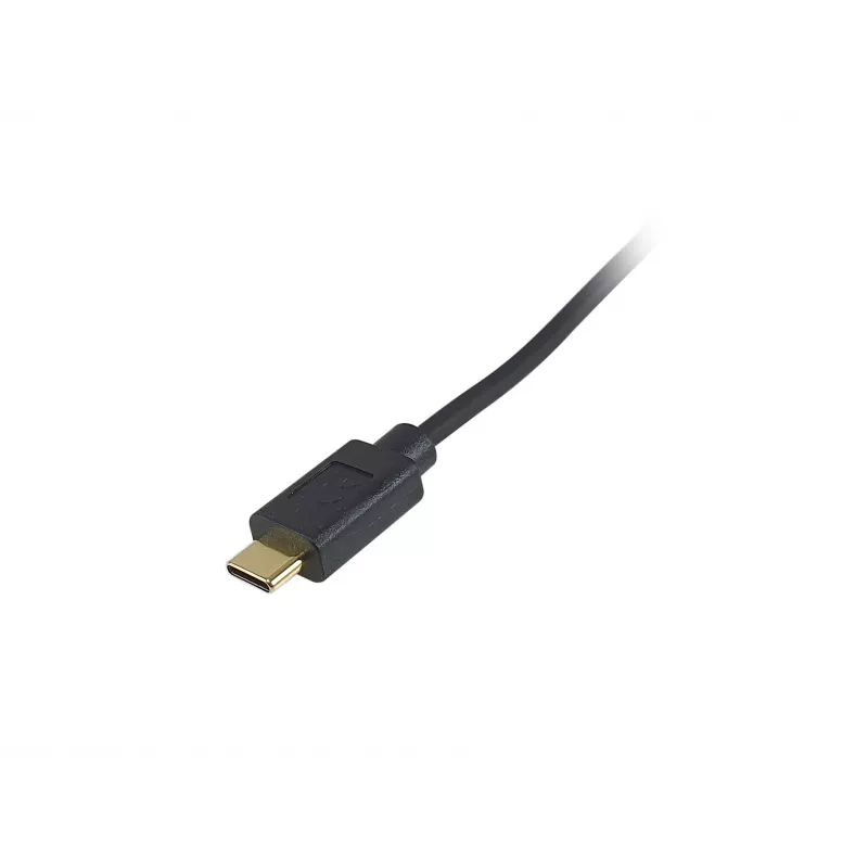 Equip USB 2.0 C auf C 90° abgewinkeltes Spiralkabel M/M 1 m Schwarz