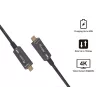 Equip USB-C zu C Aktives Optisches Kabel, M/M, 5,0 m, PD 60 W, 4K/60 Hz, 10 Gbit/s, Video+Daten+PD
