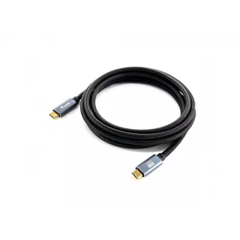 Equip USB 3.2 Gen 2 C zu C Kabel, M/M, 2,0m, 5A, PD 100W, 4K/60Hz, 10Gbps