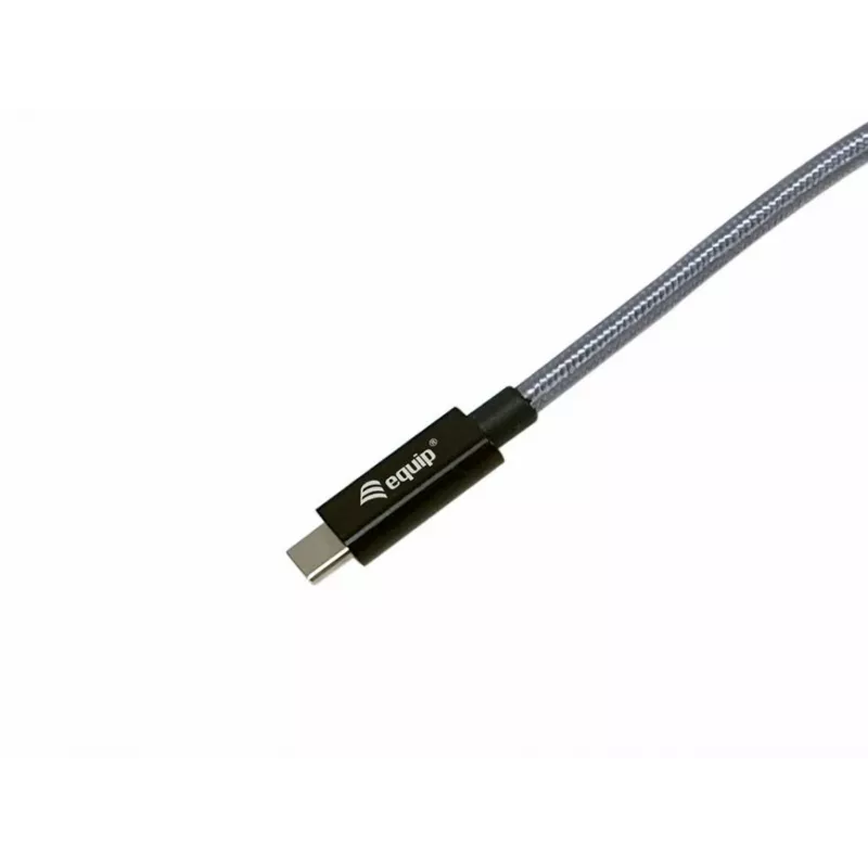 Equip USB 3.2 Gen 2x2 C zu C U-Stecker Kabel, 2,0 m, Schwarz, M/M, PD240W, 4K/60Hz, 20Gbps