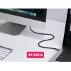 Equip USB-C-auf-C aktives optisches Kabel, M/M, 15 m, PD 60 W, 4K/60 Hz, 10 Gbit/s, Video+Daten+PD