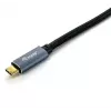 USB-C-auf-C-Kabel EQUIP 3,0 m — USB 3.2 Gen 2 (10 Gbit/s), PD100W, 4K/60Hz, schwarz