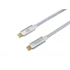 USB-C auf USB-C Kabel EQUIP 3,0 m — USB 3.2 Gen 2, 10 Gbps, PD 100 W, 4K/60 Hz, weiß
