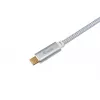 USB-C auf USB-C Kabel EQUIP 3,0 m — USB 3.2 Gen 2, 10 Gbps, PD 100 W, 4K/60 Hz, weiß
