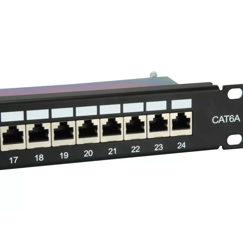 Equip 24-Port Cat.6A geschirmtes Patchfeld