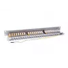 Equip 24-Port Cat.6 geschirmtes Patchpanel, Hellgrau