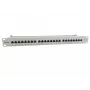 Equip 24-Port Cat.6A Shielded Patch Panel, Hellgrau, 10/100/1000Base-T(X), Gigabit Ethernet, 1000 Mbit/s, RJ-45, Cat6a, Rackmontage