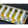 Equip 16-Port Cat.6 Shielded Patch Panel, Schwarz, 10/100/1000Base-T(X), Gigabit Ethernet, 1000 Mbit/s, RJ-45, Cat6, Rackmontage