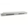 Equip 16-Port Cat.6 geschirmtes Patchpanel, hellgrau