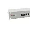 Equip 16-Port Cat.6 geschirmtes Patchpanel, hellgrau