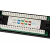 Equip 24-Port Cat.5e Unshielded Patch Panel, Schwarz, Cat5e, Rack-Montage, 1U, Schwarz, RoHS, CE