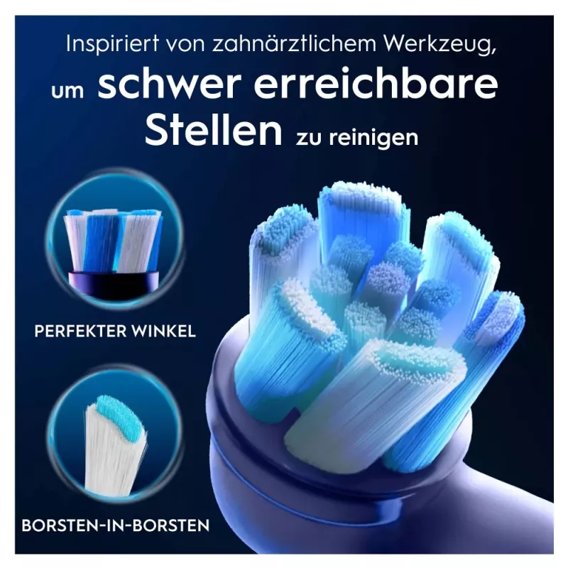 Oral-B iO Ultimate Clean Ersatzbürstenköpfe, weiß, 2 Stk.