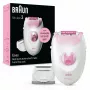 Epilierer Braun Silk-épil 3 3-031 20 Pinzetten Pink Weiß