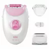 Epilierer Braun Silk-épil 3 3-031 20 Pinzetten Pink Weiß