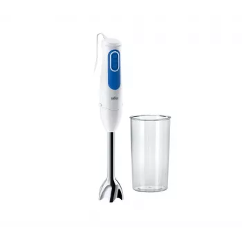 Braun MQ 3000 WH Smoothie+ 0,6 L Stabmixer 700 W Blau, Weiß