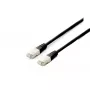 Equip Cat.6A Platinum S/FTP Patchkabel, 10 m, Schwarz