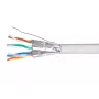 Equip Cat.6 U/UTP Installationskabel, LSZH, 100m, 100 m, Cat6, U/UTP (UTP), Grau