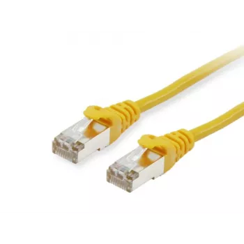 Equip Cat.6A S/FTP Patchkabel, 0,5m, Gelb, 0,5 m, Cat6a, S/FTP (S-STP), RJ-45, RJ-45, Gelb