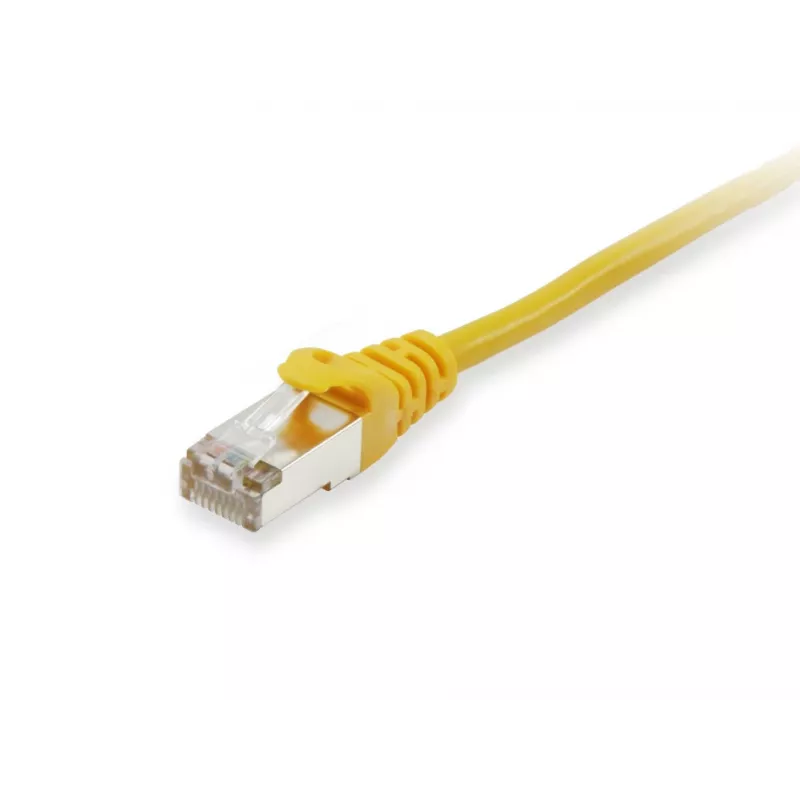 Patch-Kabel Equip Cat.6A S/FTP RJ-45 1,0 m Gelb