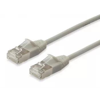 Equip Cat.6A F/FTP schlank Patchkabel RJ-45 10m Beige