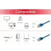 Equip Cat.6A F/FTP schlank Patchkabel RJ-45 2m Blau