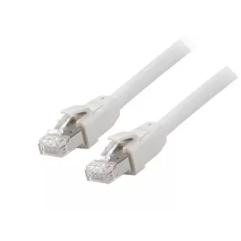 Equip Cat 8.1 S/FTP (PIMF) Patchkabel, LSOH, 0,5 m, Grau