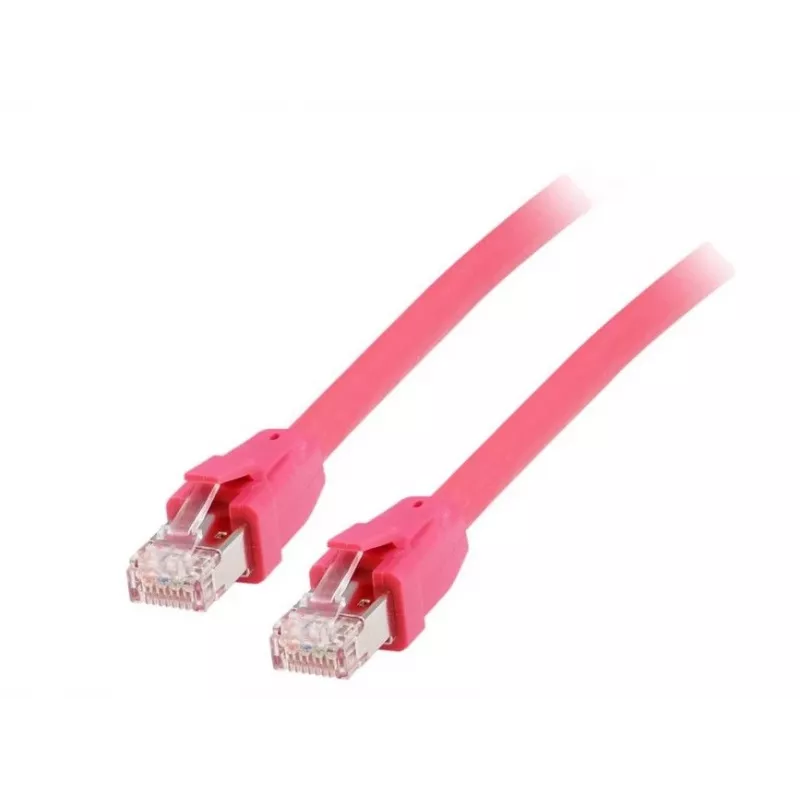 Equip Cat 8.1 S/FTP (PIMF) Patchkabel, LSOH, 2,0m, Rot