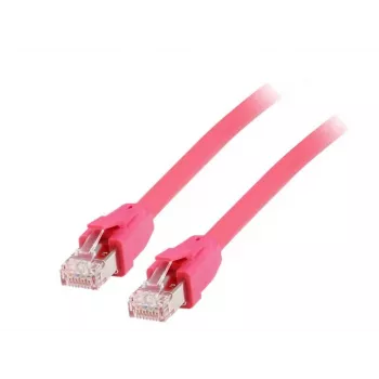 Equip Cat 8.1 S/FTP (PIMF) Patchkabel, LSOH, 5,0m, Rot, 5 m, Cat8.1, S/FTP (S-STP), RJ-45, RJ-45, Rot