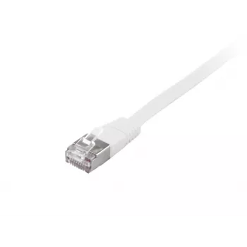 Equip Cat.6A U/FTP Flach-Patchkabel RJ-45 1m Weiß