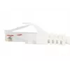 Equip Cat.6A U/UTP Patchkabel, 2,0m, Weiß, 2 m, Cat6a, U/UTP (UTP), RJ-45, RJ-45, Weiß