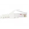 Equip Cat.6A U/UTP Patchkabel, 2,0m, Weiß, 2 m, Cat6a, U/UTP (UTP), RJ-45, RJ-45, Weiß