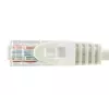 Equip Cat.6A U/UTP Patchkabel, 2,0m, Weiß, 2 m, Cat6a, U/UTP (UTP), RJ-45, RJ-45, Weiß