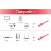 Equip Cat.6 S/FTP Patchkabel, 0,5 m, Pink