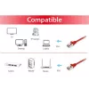 Netzwerkkabel Equip Cat.6A S/FTP RJ-45 25m Rot