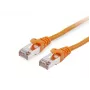 Netzwerkkabel Equip Cat.6A S/FTP RJ-45 0,15 m Orange