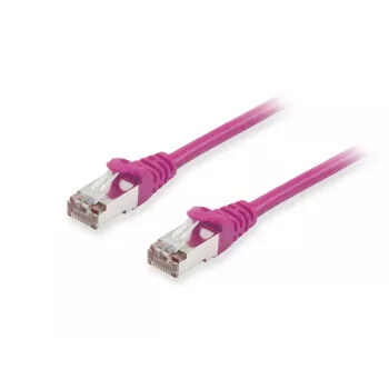 Equip Cat.6A S/FTP Patchkabel, Violett, 30 m, 30 m, Cat6a, S/FTP (S-STP), RJ-45, RJ-45, Violett