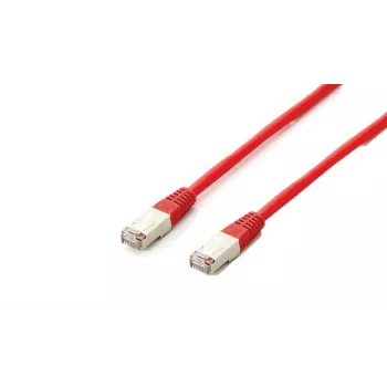 Netzwerkkabel Equip Cat.6A Platinum S/FTP RJ-45 1m Rot