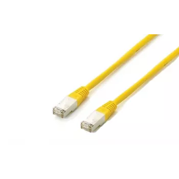 Equip Cat.6A Platinum S/FTP Patchkabel, 1,0 m, Gelb