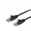 Patchkabel Equip Cat.6A RJ-45 U/UTP 5m Schwarz