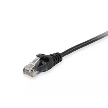 Netzwerkkabel Equip Cat.6A U/UTP Patchkabel RJ-45 Cat6a 1m Schwarz