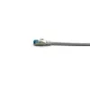 Equip Cat.6A S/FTP Patchkabel, abgewinkelt zu gerade, RJ-45, 0,5 m, Weiß