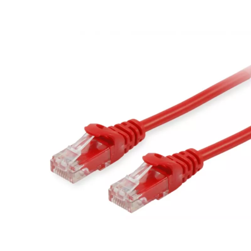 Patchkabel Equip Cat.6A RJ-45 U/UTP 0,15 m Rot