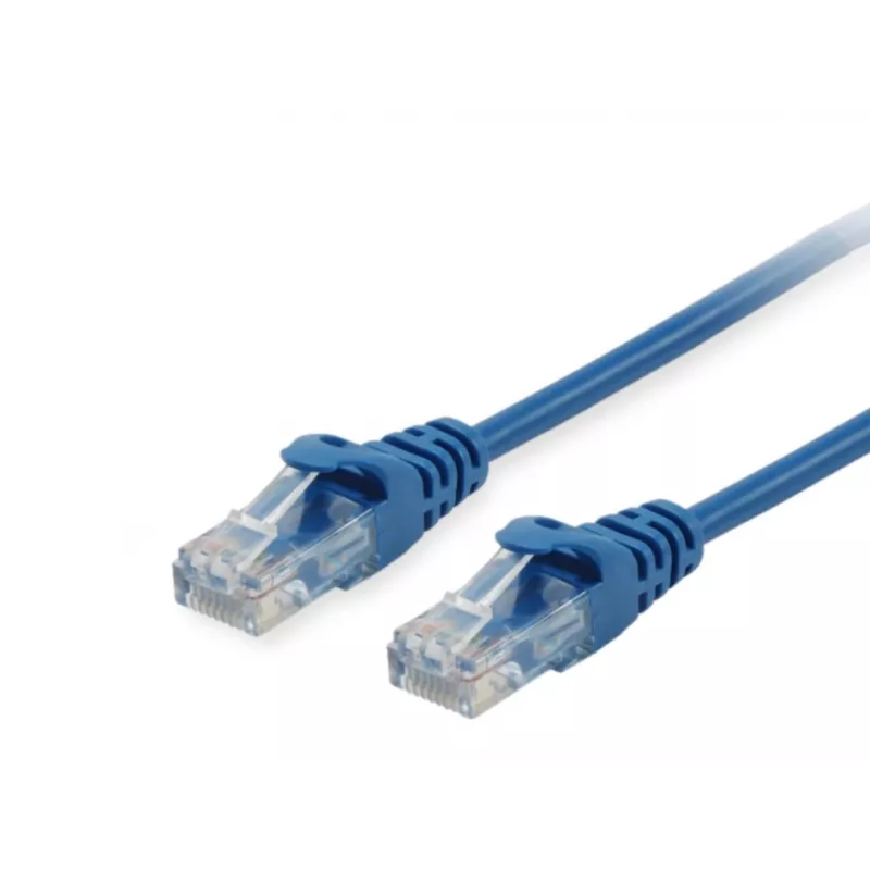 Patchkabel Equip Cat.6A RJ-45 U/UTP 0,25 m Blau