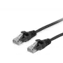 Patchkabel Equip Cat.6A RJ-45 U/UTP 0,25m Schwarz