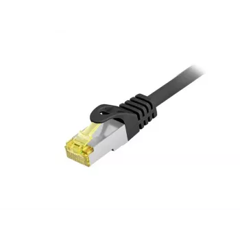 Patchkabel EQUIP Cat.6A S/FTP Outdoor, 7,5 m, RJ-45–RJ-45, schwarz
