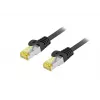 Equip Cat.6A S/FTP Outdoor-Patchkabel, 1,5m, Schwarz