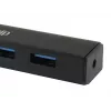 Equip 128953 Schnittstellen-Hub USB 3.2 Gen 1 (3.1 Gen 1) Typ-A 5000 Mbit/s Schwarz